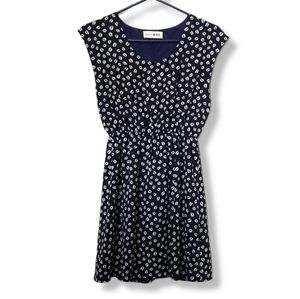 M+P+E Dress Coffee Bean Print Size Small Sundress